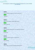 EXCPT PHARMACY TECHNICIAN FINAL PAPER EXAM QUESTIONS ACCURATE ANSWERS FULL