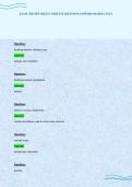 EXAM 2 REVIEW SHEET COMPLETE QUESTIONS ANSWERS GRADED A PLUS&period;pdf