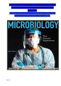 Microbiology&colon; The Human Experience&comma; 2nd Edition &vert; Comprehensive Test Bank&semi; Complete Chapters 1&ndash;27 Practice Questions & Answers