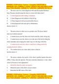 NCLEX-RN Predictor Version 1 Complete &vert; Nursing Practice Exam Questions & Answers&NewLine;&NewLine;