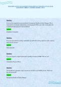 EXPLOSIVE SAFETY MANAGEMENT FUNDAMENTALS UPDATED ACTUAL EXAM
