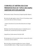 COMM RELS 257 MIDTERM 2026 EXAM&NewLine;PREPARATION PACK KEY TOPICS AND SAMPLE&NewLine;QUESTIONS WITH EXPLANATIONS