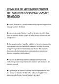 COMM RELS 257 MIDTERM 2026 PRACTICE&NewLine;TEST QUESTIONS AND DETAILED CONCEPT&NewLine;BREAKDOWN