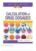Test Bank for Calculation of Drug Dosages&colon; A Work Text&comma; 11th Edition by Sheila J&period; Ogden & Linda Fluharty &ndash; Complete Chapters 1&ndash;19 with 105&plus; Pages of Verified Practice Questions&comma; Answers & Detailed Rationales for Nursing&comma; Dosage Calculation & NCLEX-RN Exam