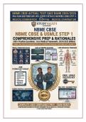 NBME CBSE ACTUAL TEST QUIZ BANK 2024&sol;2025 REAL EXAM QUESTIONS AND 100&percnt; CORRECT DETAILED ANSWERS &lpar;USMLE STEP 1&rpar; MEDICAL EXAMINATION USMLE USMLE STEP 1 MEDICAL EXAMINATION NBME CBSE NBME CBSE & USMLE ST&IEcy;&Rcy; 1 COMPREHENSIVE PREP & RATIONALES