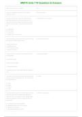 MN576 Units 1&ndash;9 Questions and Verified Answers &lpar;2026&ndash;2027&rpar; &vert; Complete Nursing Study Guide & Exam Prep &vert; Practice Test &vert; Grade A&plus;