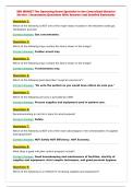 68D MD0937 The Operating Room Specialist in the Centralized Material&NewLine;Service &vert; Assessment Questions With Answers and detailed Rationales