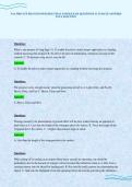 FAA PRIVATE PILOT KNOWLEDGE FINAL PAPER EXAM QUESTIONS ACCURATE ANSWERS FULL