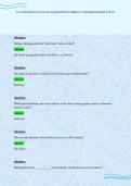 FAA UPDATED ACTUAL EXAM QUESTIONS CORRECT ANSWERS GRADED A PLUS&period;pdf
