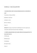 NSG 3600 Pediatric Nursing Exam 1 Study Guide &vert; Practice Questions & Detailed Rationales