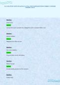 FAC 1502 STUDY NOTES EXAM PACK ACTUAL TEST PAPER QUESTIONS CORRECT ANSWERS GRADED A