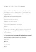 NSG 3600 Pediatric Nursing Exam 3 Review Study Guide &vert; Practice Questions & Detailed Rationales