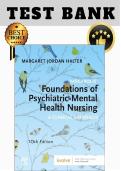 Test Bank - Varcarolis' Psychiatric Mental Health Nursing 10th edition 