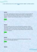 FACHE ACHE BOG EXAM ACTUAL TEST PAPER QUESTIONS CORRECT ANSWERS GRADED A