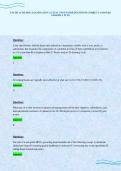 FACHE ACHE BOG EXAMINATION ACTUAL TEST PAPER QUESTIONS CORRECT ANSWERS GRADED A