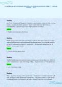 FACHE BOARD OF GOVERNORS UPDATED ACTUAL EXAM QUESTIONS CORRECT ANSWERS GRADED A
