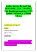 MATH101&sol;MATH 101 Module 1 Exam &NewLine;&vert; College Algebra &vert; Portage Learning &vert; &NewLine;2026 Edition 