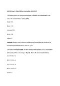 NUR 230 Exam 2 Review Study Guide &vert; Galen OB&sol;Peds Practice Questions & Rationales