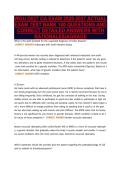 WGU D027 OA EXAM 2026-2027 ACTUAL&NewLine;EXAM TEST BANK 100 QUESTIONS AND&NewLine;CORRECT DETAILED ANSWERS WITH&NewLine;RATIONALES&vert;AGRADE