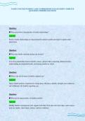 FAMILY FOCUSED NURSING CARE COMPREHENSIVE EXAM SCRIPT COMPLETE