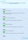 FAMILY FOCUSED NURSING CARE DENHAM COMPREHENSIVE EXAM SCRIPT COMPLETE