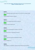 FAMILY FOCUSED NURSING CARE DENHAM UPDATED ACTUAL EXAM QUESTIONS CORRECT