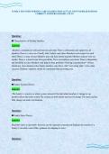 FAMILY FOCUSED NURSING CARE EXAMINATION ACTUAL TEST PAPER QUESTIONS CORRECT