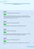 FAMILY FOCUSED NURSING CARE UPDATED ACTUAL EXAM QUESTIONS CORRECT ANSWERS