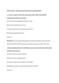 NUR 231 Exam 4 Review Study Guide &vert; Maternal Nursing Practice Quiz & Rationales
