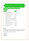 ATI RN LEADERSHIP EXAM 2026&ndash;2027&colon; 190&plus; NGN-STYLE PRACTICE QUESTIONS&comma; ANSWERS & DETAILED RATIONALES &vert; COMPLETE LEADERSHIP & MANAGEMENT STUDY GUIDE