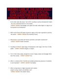 NURSING CARE OF THE OLDER ADULT&NewLine;QUIZ 2 LATEST 2026&sol;2027 ACTUAL&NewLine;EXAM QUESTIONS WITH CORRECT&NewLine;ANSWERS 100&percnt; VERIFIED GRADED A&plus;