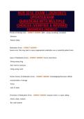 NUR 2214&colon; EXAM 1 &lpar;2026&sol;2027&rpar;&NewLine;UPDATE&vert;EXAM&NewLine;QUESTIONS WITH MULTIPLE&NewLine;CHOICES &vert;VERIFIED & REVISED&NewLine;ANSWERS &lpar;NEW&rpar;&excl;&excl;&excl;