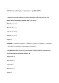 NUR 231 Exam 1 Review Study Guide &vert; Maternal Nursing Practice Questions & Rationales