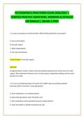 ATI PEDIATRICS PROCTORED EXAM 2026&sol;2027 &vert; VERIFIED PRACTICE QUESTIONS&comma; ANSWERS & DETAILED RATIONALES &vert; GRADE A PREP