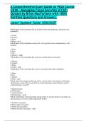 WGU C838 Managing Cloud Security Study Guide &vert; CCSP Exam Review