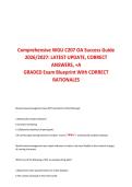 WGU C207 Data-Driven Decision Making OA Study Guide &vert; Questions and Rationales