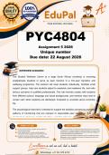 PYC4804 Assignment 5 &lpar;ALL 3 THEORIES&rpar; 2026 - DUE 22 August 2026