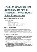 2026&sol;2027 New Brunswick Massage Therapy Board Rules Exam Prep  &vert; S-Tier CMTNB & ANBMT Test Bank &NewLine;&lpar;Scenarios &plus; Detailed Rationale&rpar;