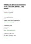 NUR 2063 EXAM 2 2026 HIGH&period;pdfNUR 2063 EXAM 2 2026 HIGH&period;pdf