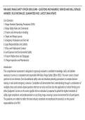 NRA BASIC RANGE SAFETY OFFICER &lpar;RSO&rpar; EXAM &ndash; QUESTIONS AND ANSWERS &vert; VERIFIED AND WELL DETAILED&NewLine;ANSWERS &vert; PLUS RATIONALES &vert; GUARANTEED PASS &vert; LATEST EXAM UPDATE