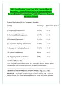 CPRP Certification Exam Prep 2026 Updated Practice &NewLine;Questions&comma; Comprehensive Psychiatric Rehabilitation &NewLine;Review&comma; Detailed Explanations&comma; Verified Answers&comma; Complete &NewLine;Success Workbook