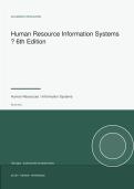 Human Resource Information Systems &mdash; 6th Edition&NewLine;