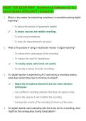 AAERT CDR EXAM PREP - Hardware & Software &lpar;2&sol;4&rpar; &vert; &NewLine;Latest Update 2026&sol;2027 &vert; Graded A&plus;