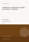 Introduction to Leadership&colon; Concepts and Practice &mdash; 7th Edition&NewLine;