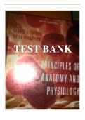 Test Bank for Principles of Anatomy and Physiology&comma; 12th Edition by Gerard J&period; Tortora &lpar;Complete Guide&rpar; &lpar;All Chapters Covered&rpar; &lpar;Graded A&plus;&rpar;