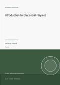 Introduction to Statistical Physics&NewLine;