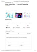 D322 - Introduction to IT - Final Exam Study Guide Actual Exams Questions with complete solutions 2025&sol;2026&lpar; A GRADED 100&percnt; VERIFIED&rpar;&excl;&excl;&NewLine;&NewLine;  &NewLine;