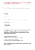FCCS REVIEW AND PRETEST QUESTIONS AND CORRECT ANSWERS 100&percnt; VERIFIED&excl;&excl;&excl;&excl; ALREADY GRADED A&plus;