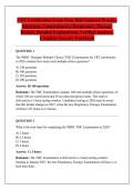 CRT Certification Exam Prep 2026 Updated Practice &NewLine;Questions&comma; Comprehensive Respiratory Therapy &NewLine;Review&comma; Detailed Explanations&comma; Verified Answers&comma; &NewLine;Complete Success Workbook