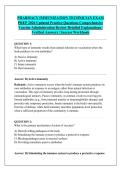 PHARMACY IMMUNIZATION TECHNICIAN EXAM &NewLine;PREP 2026 Updated Practice Questions Comprehensive &NewLine;Vaccine Administration Review Detailed Explanations &vert; &NewLine;Verified Answers &vert; Success Workbook